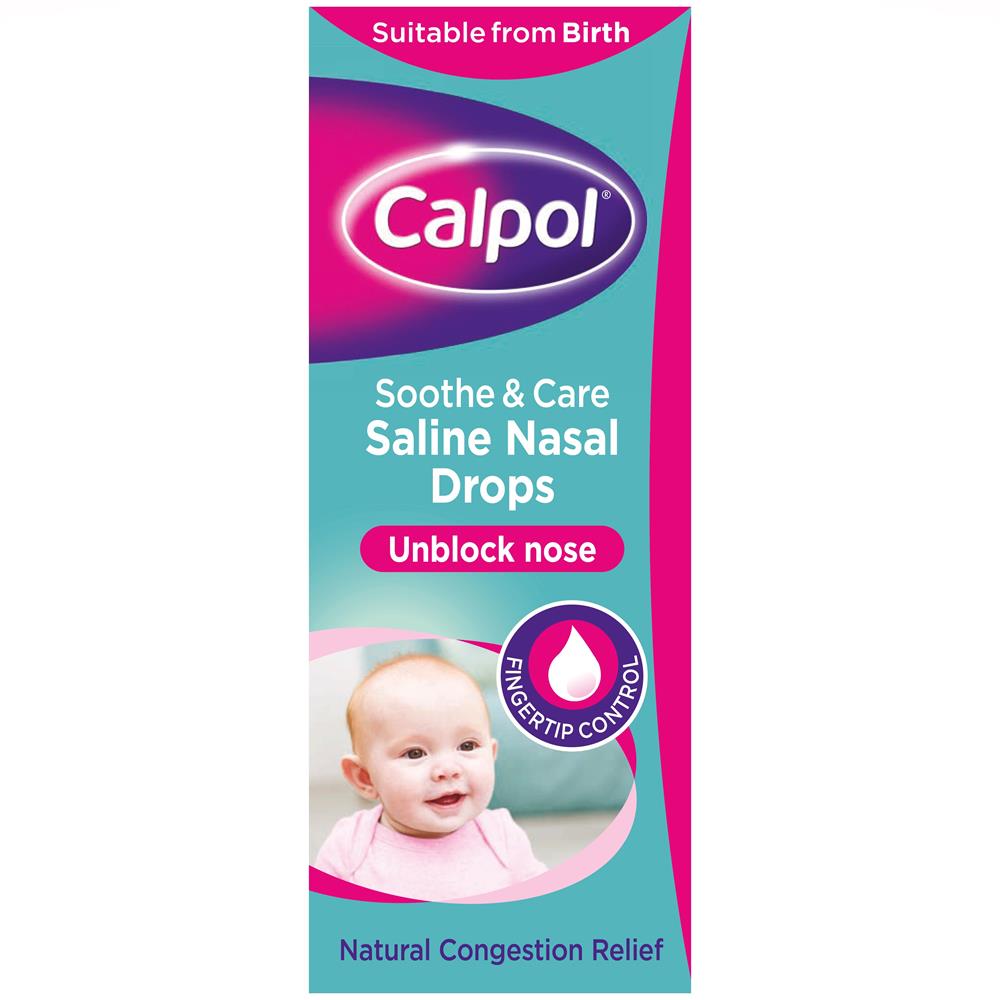 Calpol Saline Nasal Drops McGorisks Pharmacy and Beauty Ireland