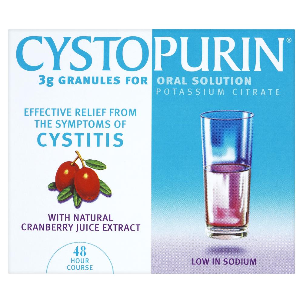 Cystopurin Cystitis Relief 6 Sachets McGorisks Pharmacy and Beauty