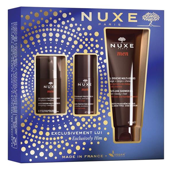 Nuxe Men Exclusively Him Gift Set | McGorisks Pharmacy and Beauty | Ireland