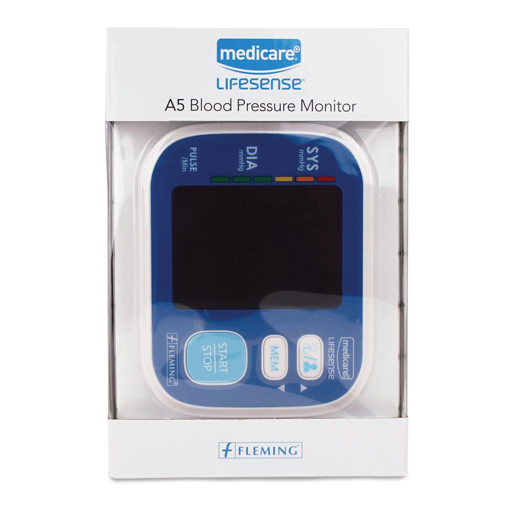 Medicare Lifesense A5 Upper Arm Blood Pressure Monitor McGorisks