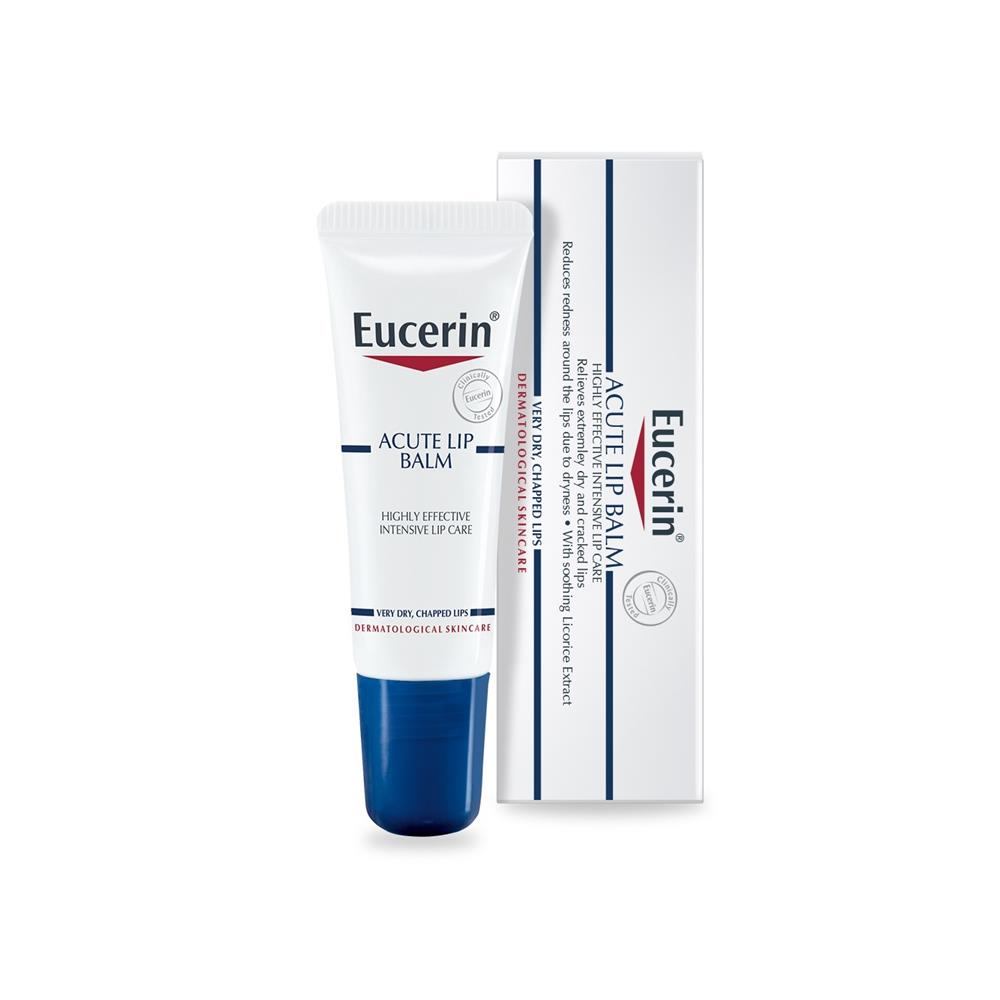 Eucerin Dry Skin Acute Lip Balm 10ml McGorisks Pharmacy and Beauty