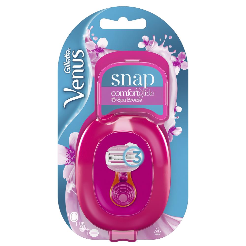 Gillette Venus Razor Comfortglide Snap Spa Breeze McGorisks Pharmacy
