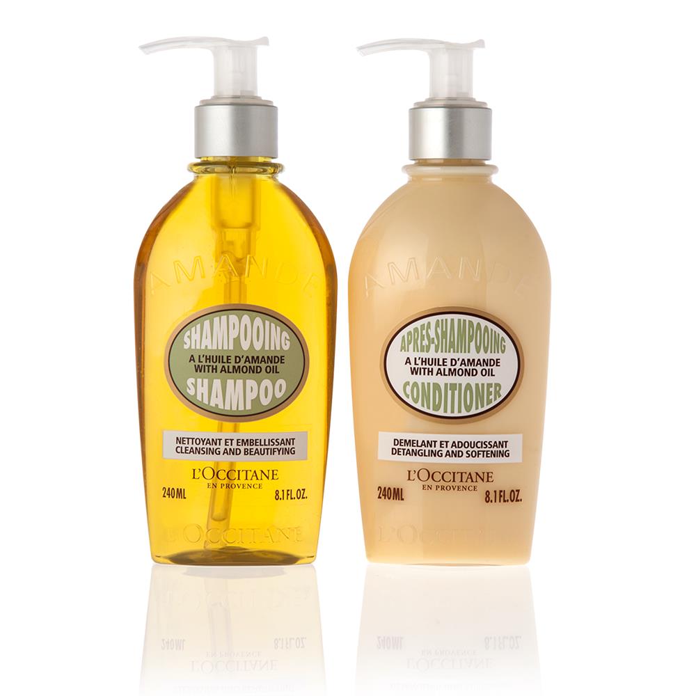 L'Occitane Almond Hair Care Duo McGorisks Pharmacy and Beauty Ireland