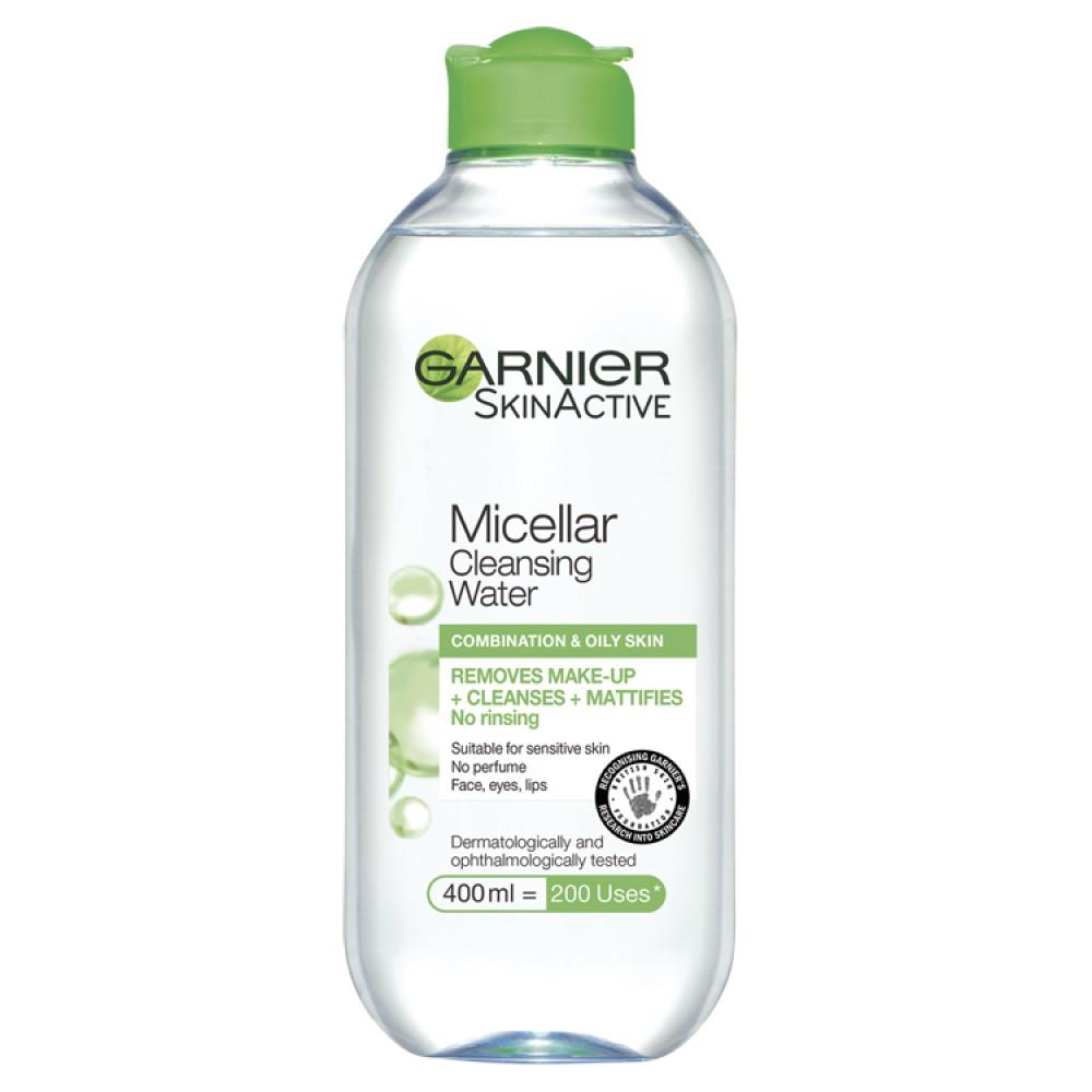 Garnier Micellar Water Facial Cleanser Combination Skin 400ml