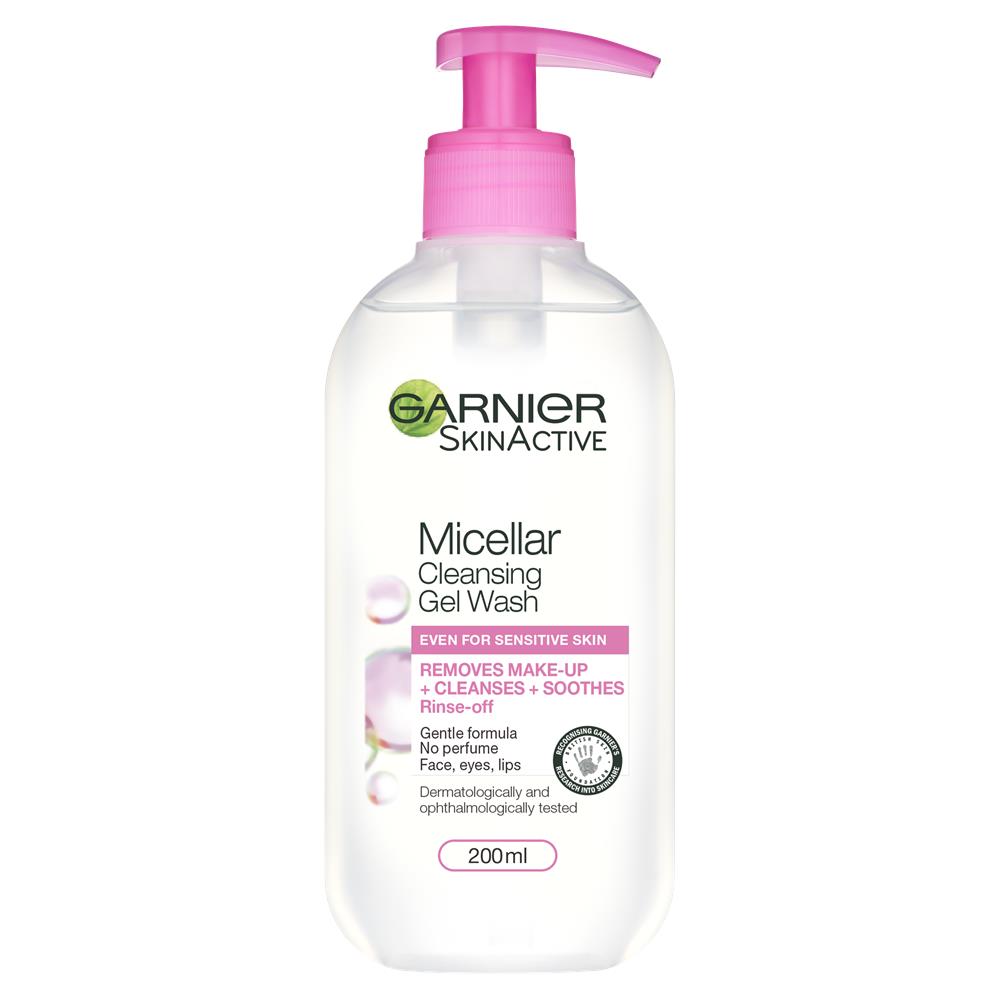 Garnier Micellar Gel Face Wash Sensitive Skin 200ml McGorisks