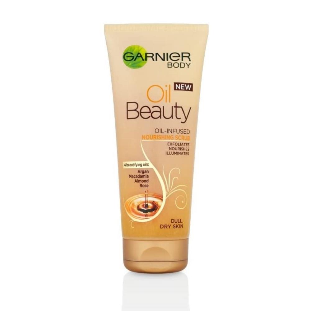 Garnier Oil Beauty Body Scrub Dry Skin 200ml McGorisks Pharmacy and