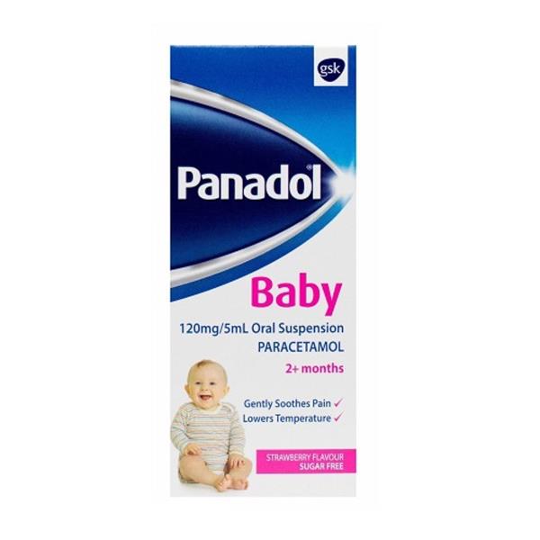 Panadol Baby 120mg/5mL Oral Suspension 100ml McGorisks Pharmacy and