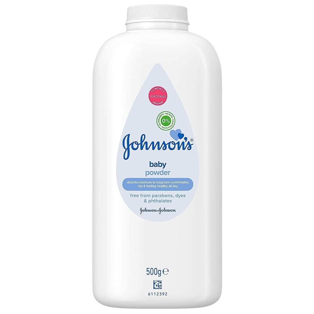 Johnsons Baby Powder 500g McGorisks Pharmacy and Beauty Ireland