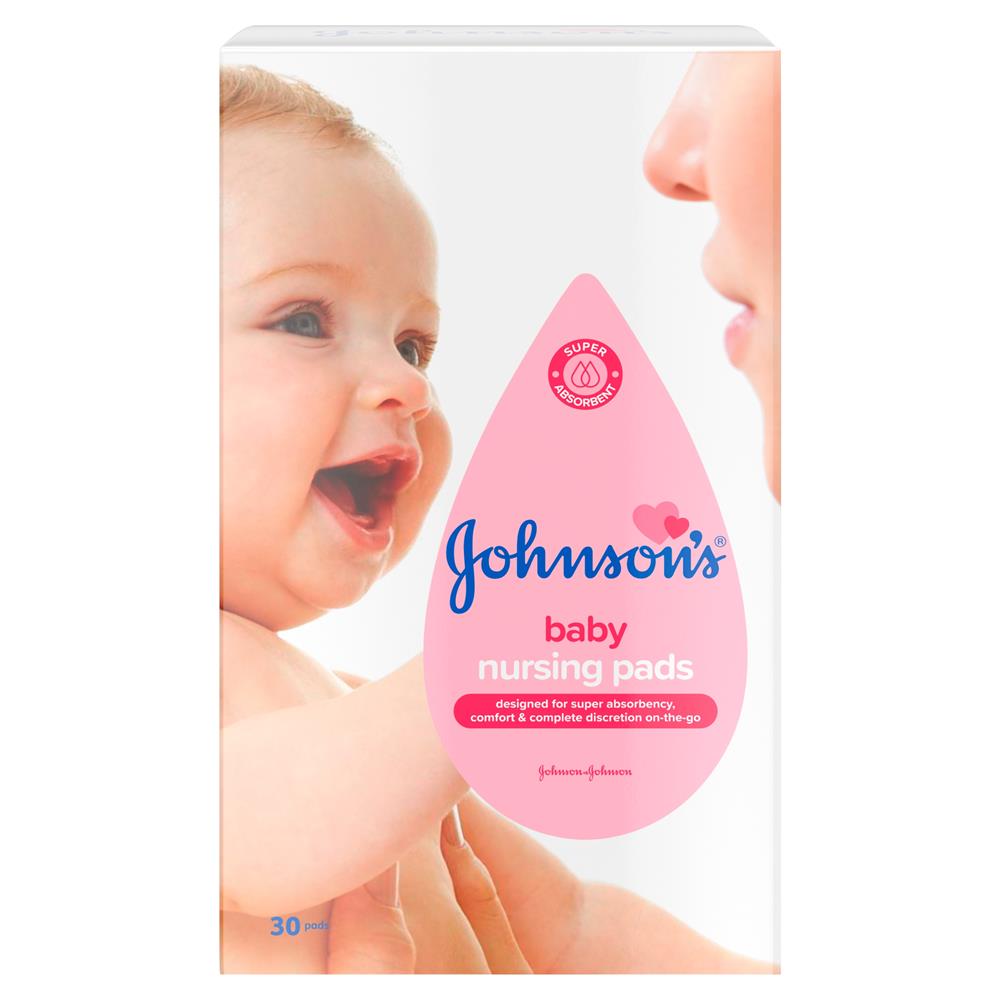 Johnsons Baby Nursing Pads 30s McGorisks Pharmacy and Beauty Ireland