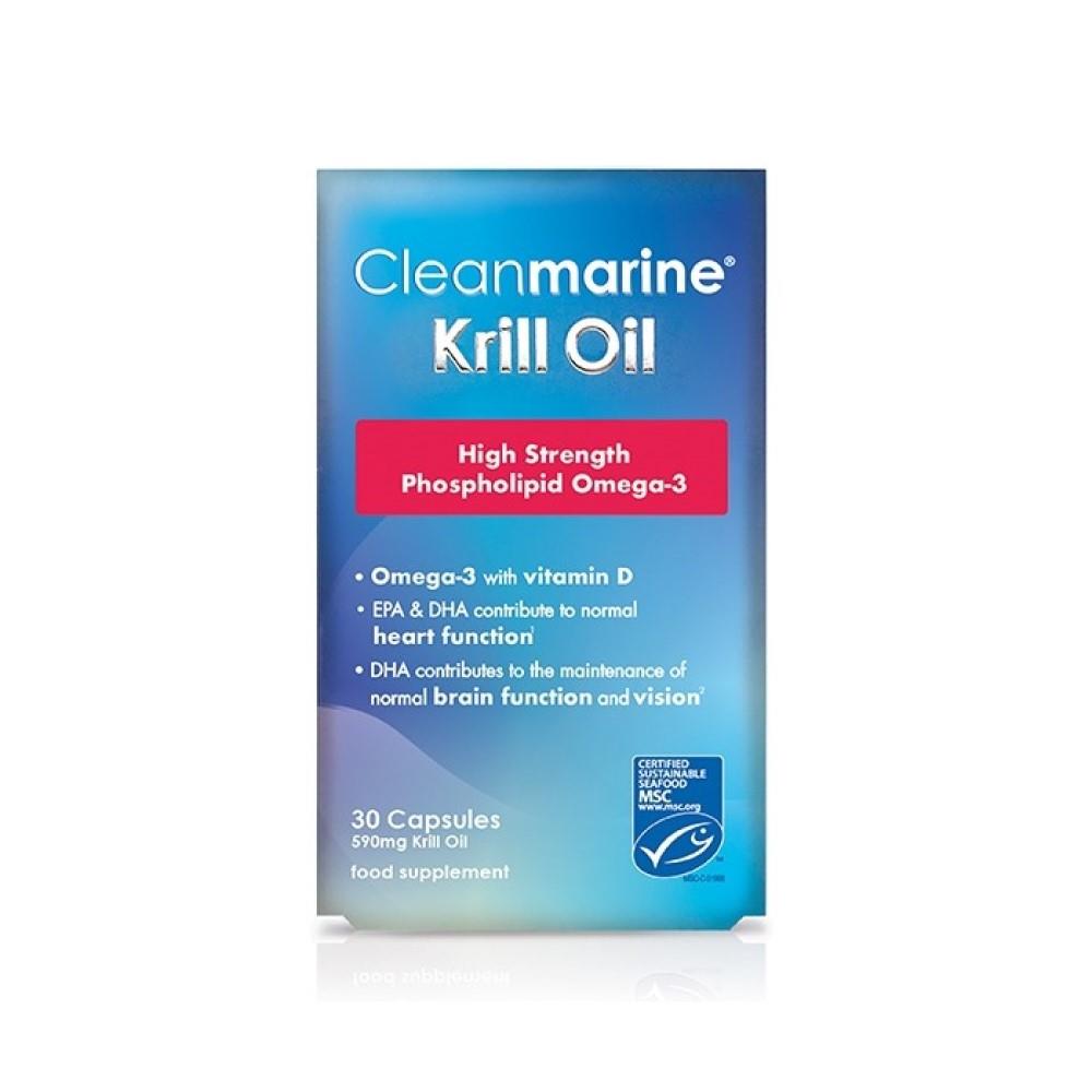 Cleanmarine Krill Oil 60 Capsules McGorisks Pharmacy and Beauty Ireland