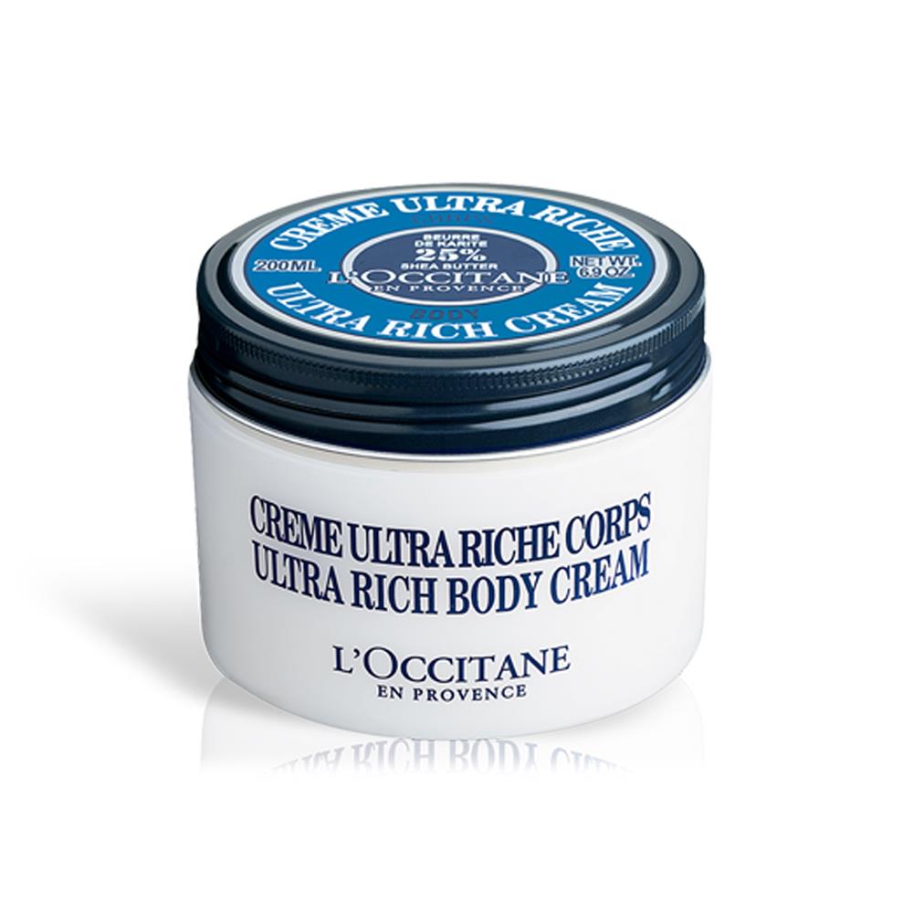 L'Occitane Shea Butter Ultra Rich Moisturising Body Cream 200ml McGorisks Pharmacy and Beauty