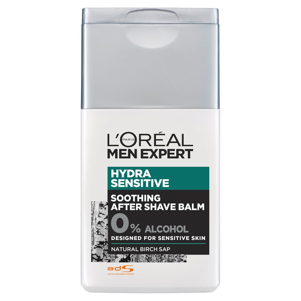 L'Oreal Paris Men Expert Hydra Sensitive Soothing After Shave Balm 125ml McGorisks Pharmacy L'Oreal Paris Men Expert Hydra Sensitive Soothing After Shave Balm 125ml McGorisks Pharmacy