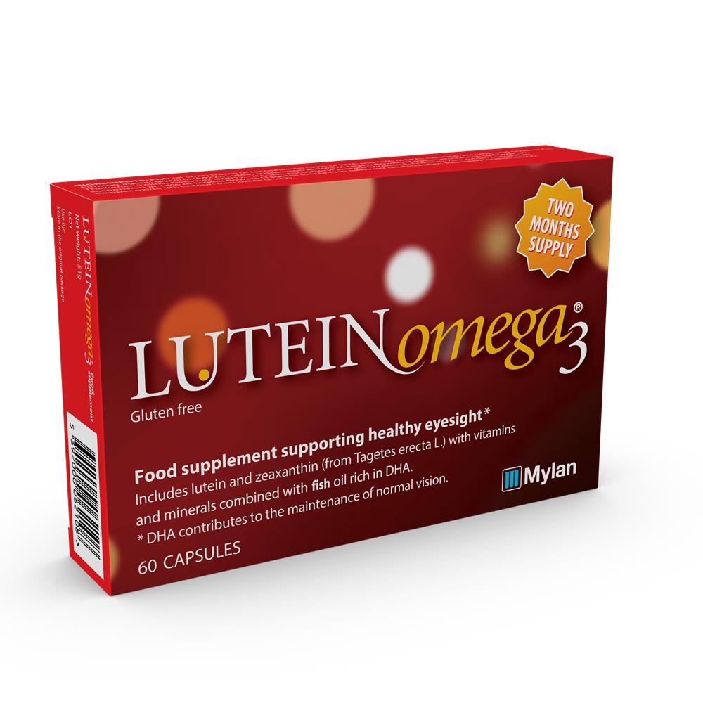 Lutein Omega 3 60 Capsules McGorisks Pharmacy and Beauty Ireland