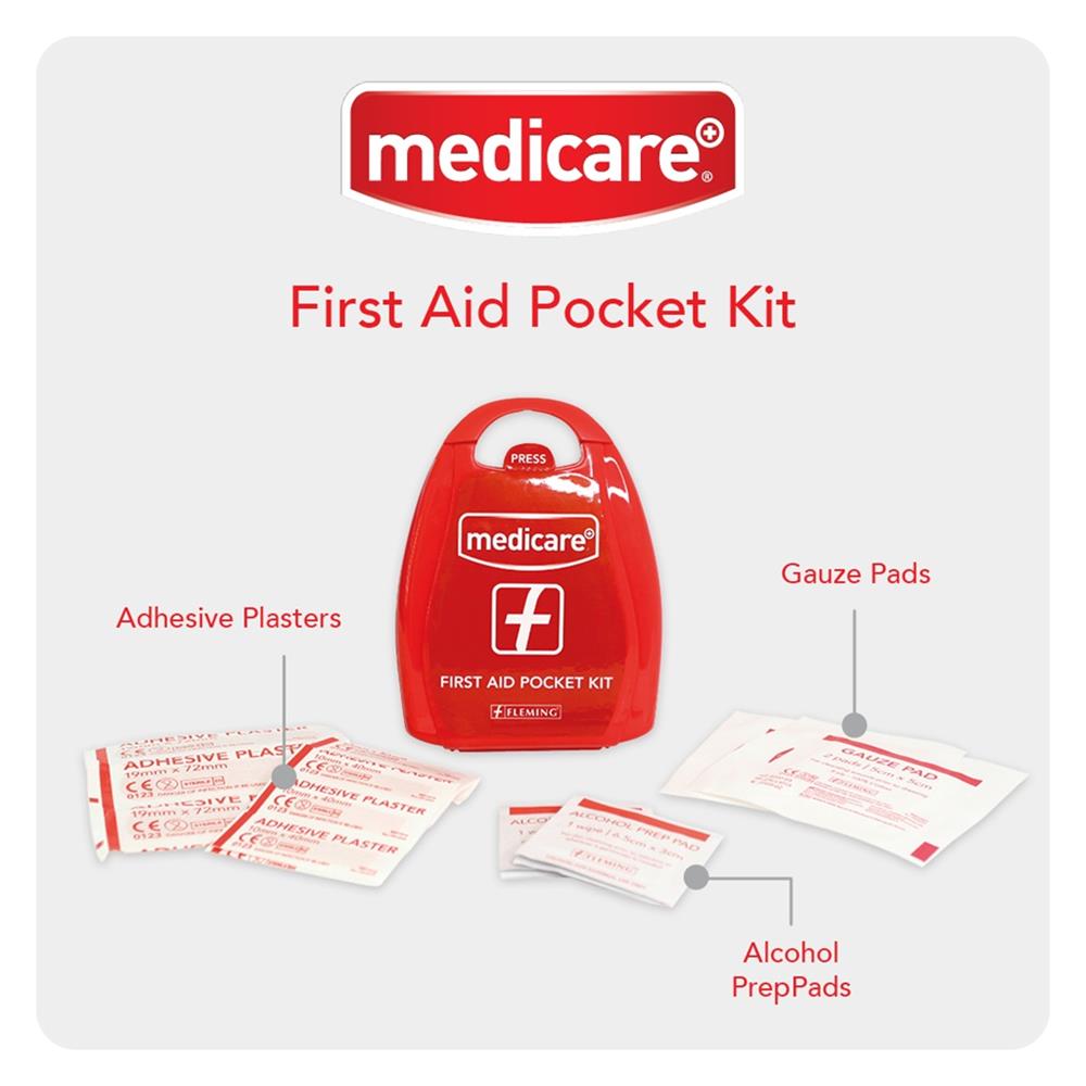 Medicare First Aid Pocket Kit MD6000 McGorisks Pharmacy and Beauty