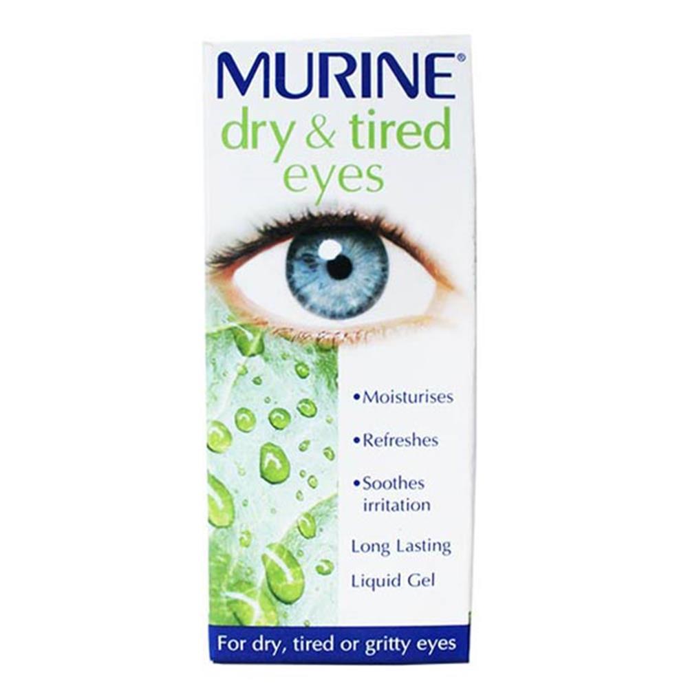 Murine Dry & Tired Eye Drops 15ml McGorisks Pharmacy and Beauty Ireland
