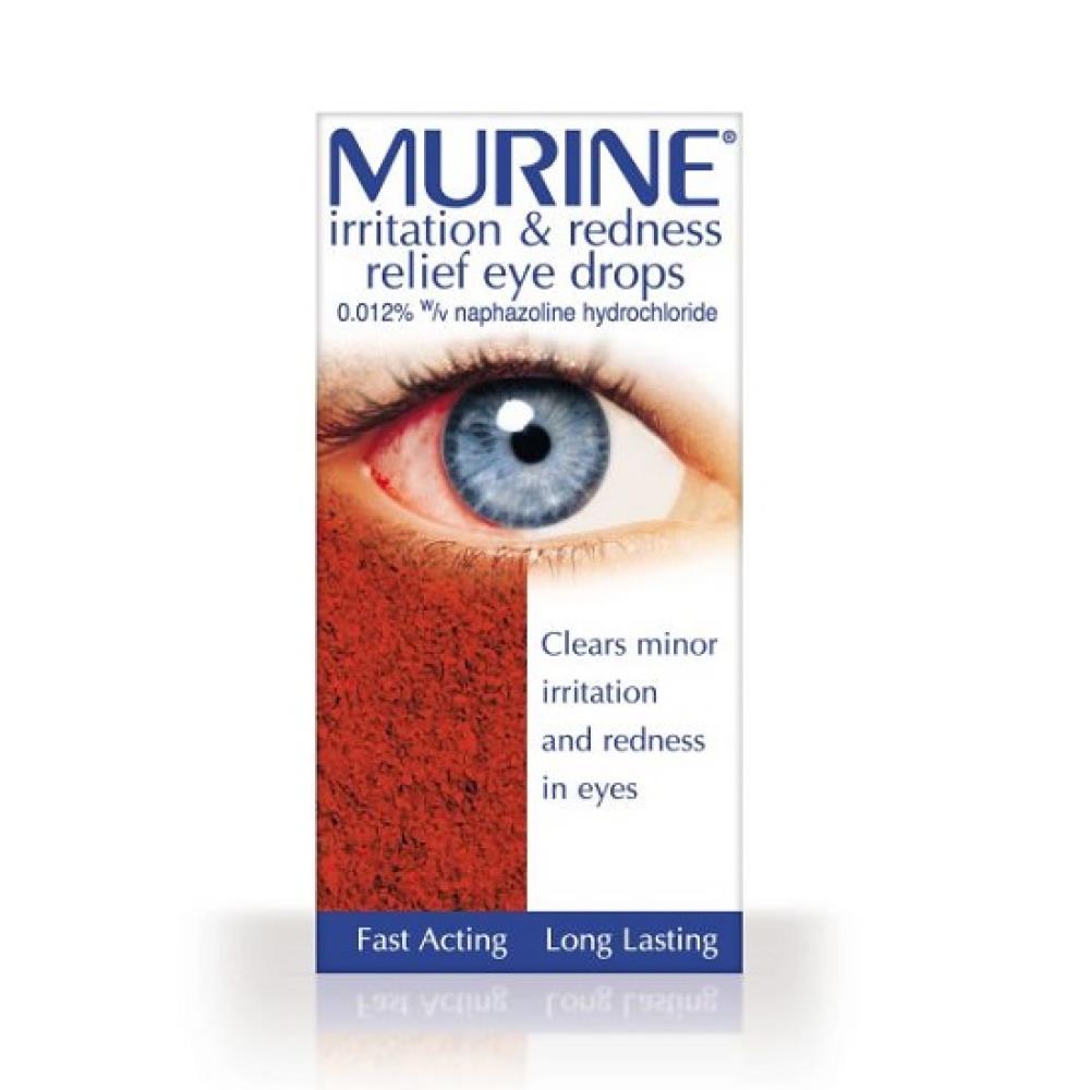 Murine Irritation & Redness Relief Eye Drops 10ml McGorisks Pharmacy