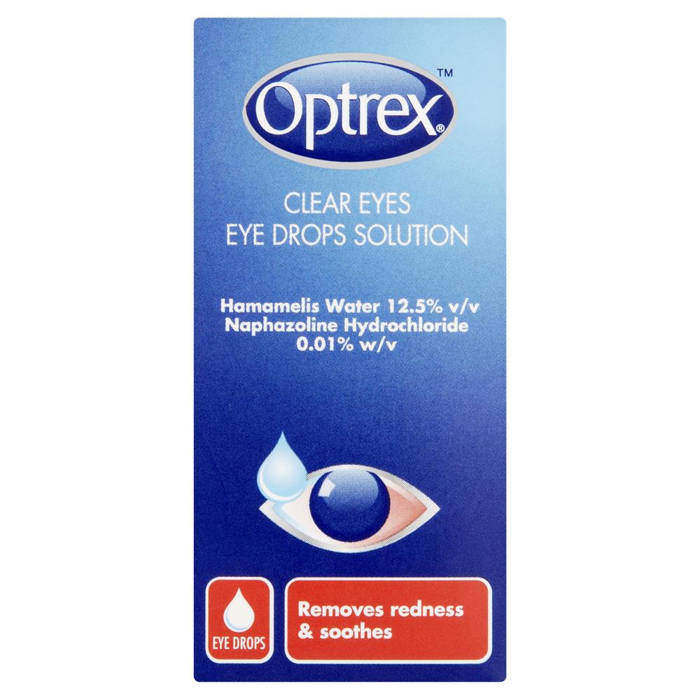 Optrex Clear Eyes Eye Drops Solution 10Ml McGorisks Pharmacy and