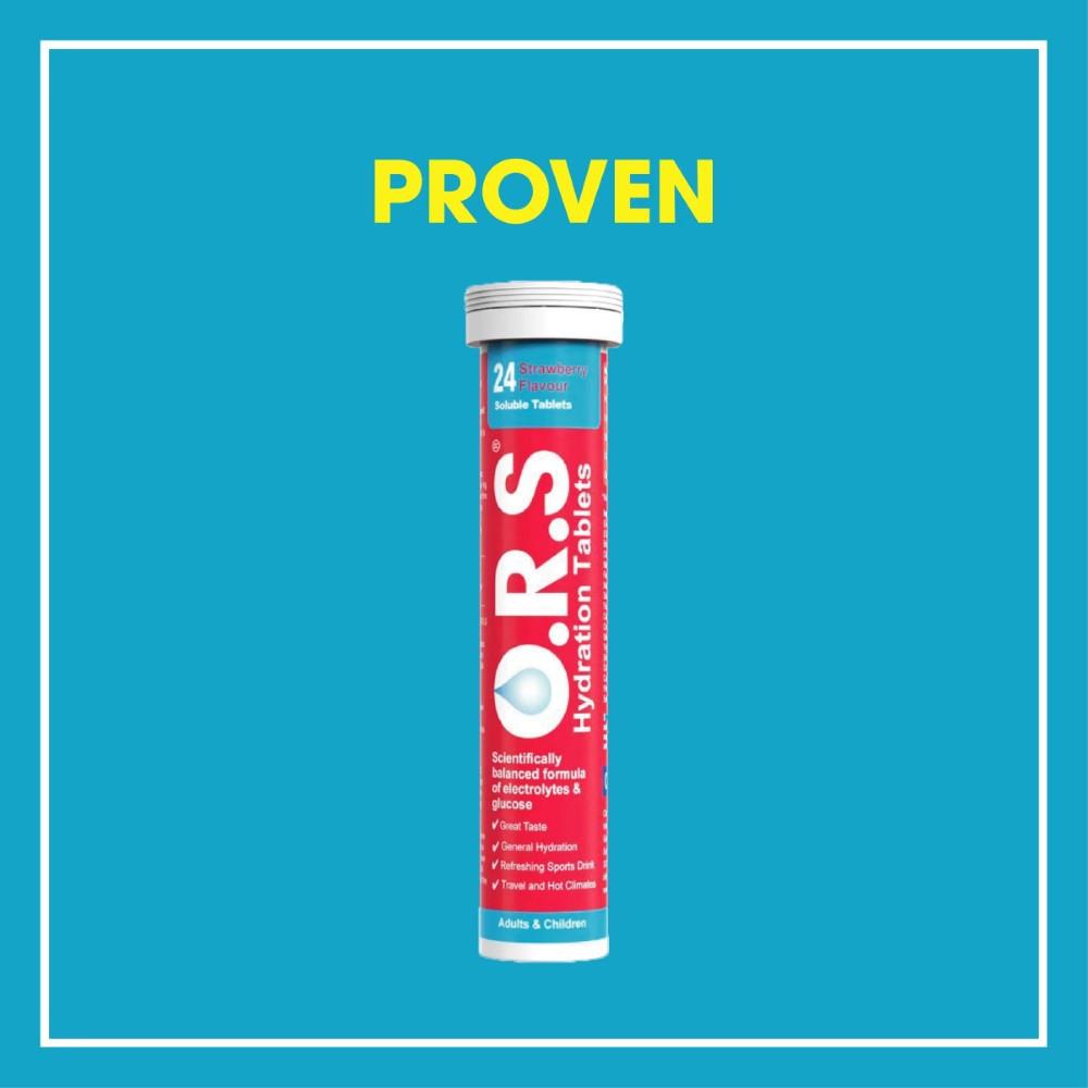 ORS (Oral Rehydration Salts) Hydration Tablets 24 Pack | McGorisks ...