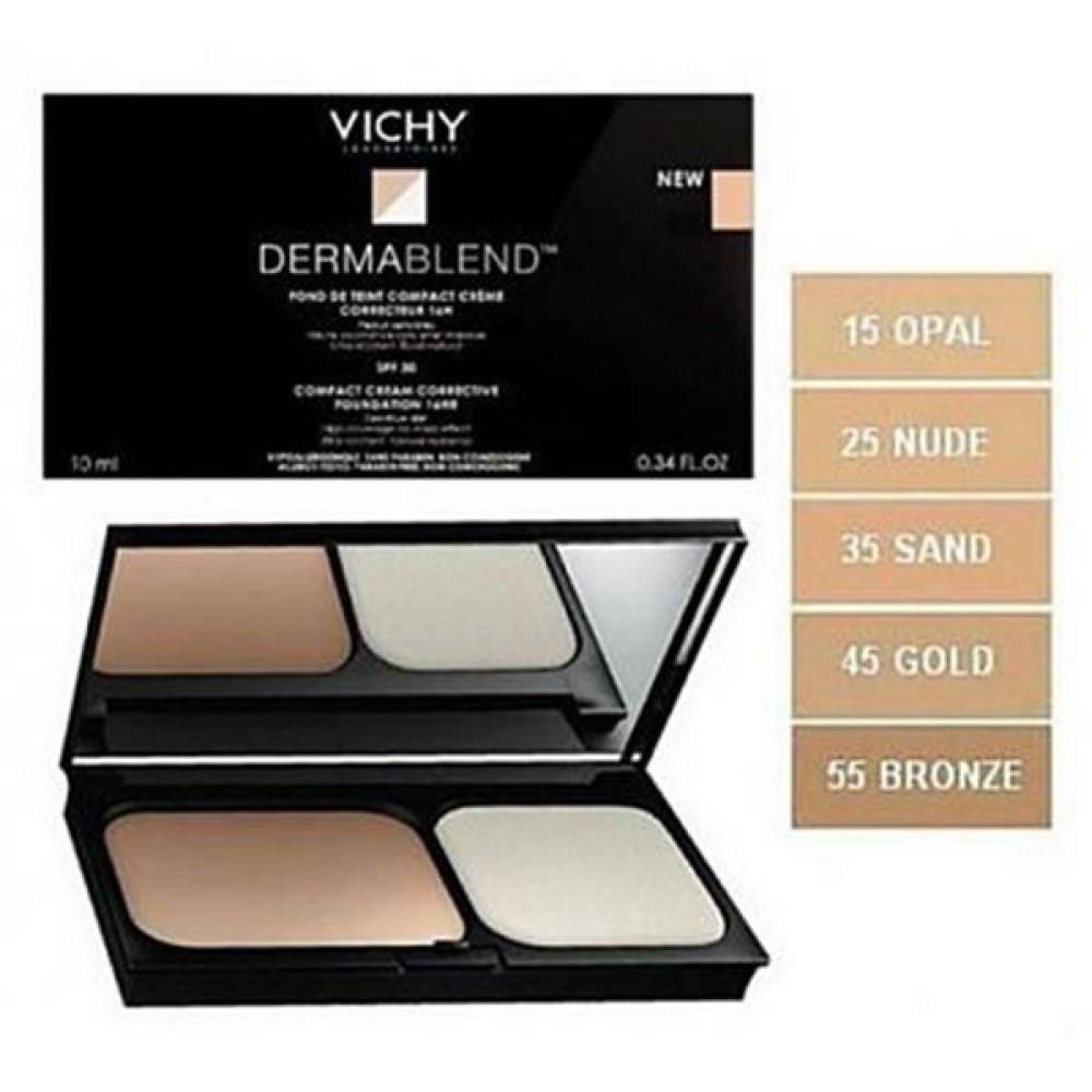 Vichy Dermablend Compact Cream Foundation McGorisks Pharmacy and
