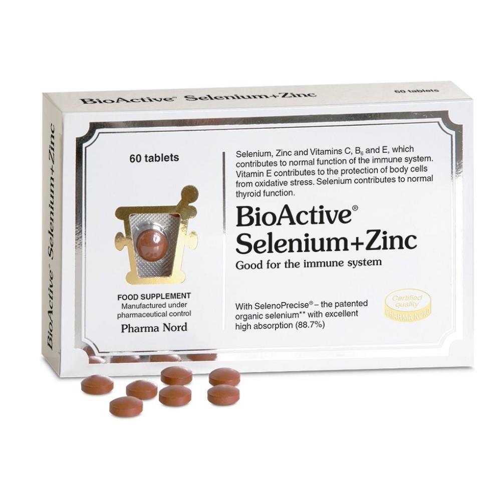 BioActive Selenium+Zinc (60 Tablets) McGorisks Pharmacy and Beauty