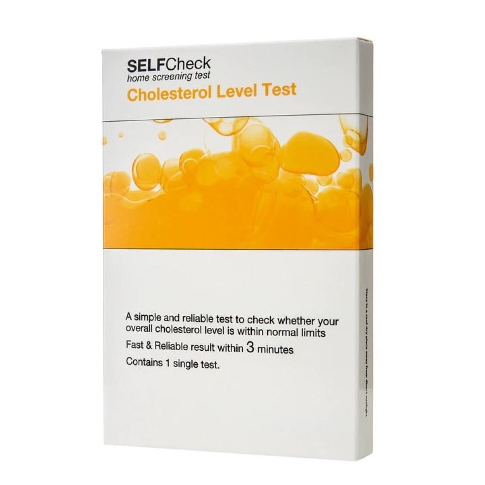 SELFCheck Cholesterol Test 1 Test McGorisks Pharmacy and Beauty