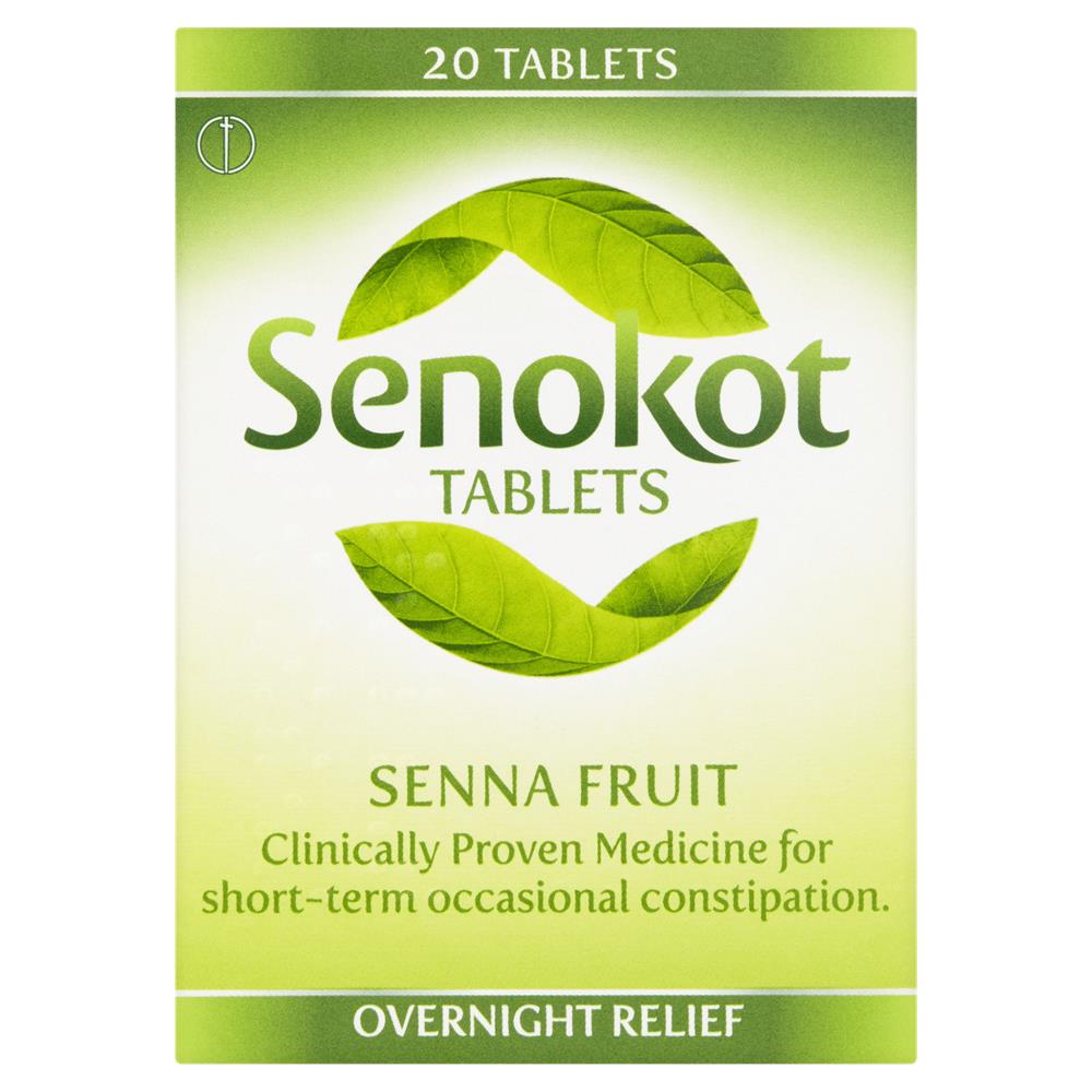 Senokot Tablets 20 Tablets McGorisks Pharmacy and Beauty Ireland