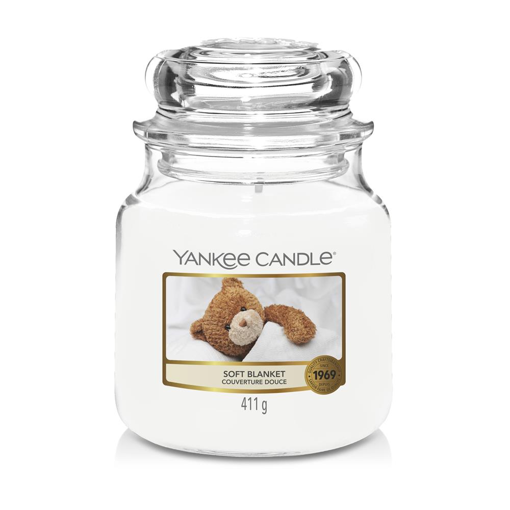 Yankee Candle Soft Blanket Medium Jar McGorisks Pharmacy and Beauty