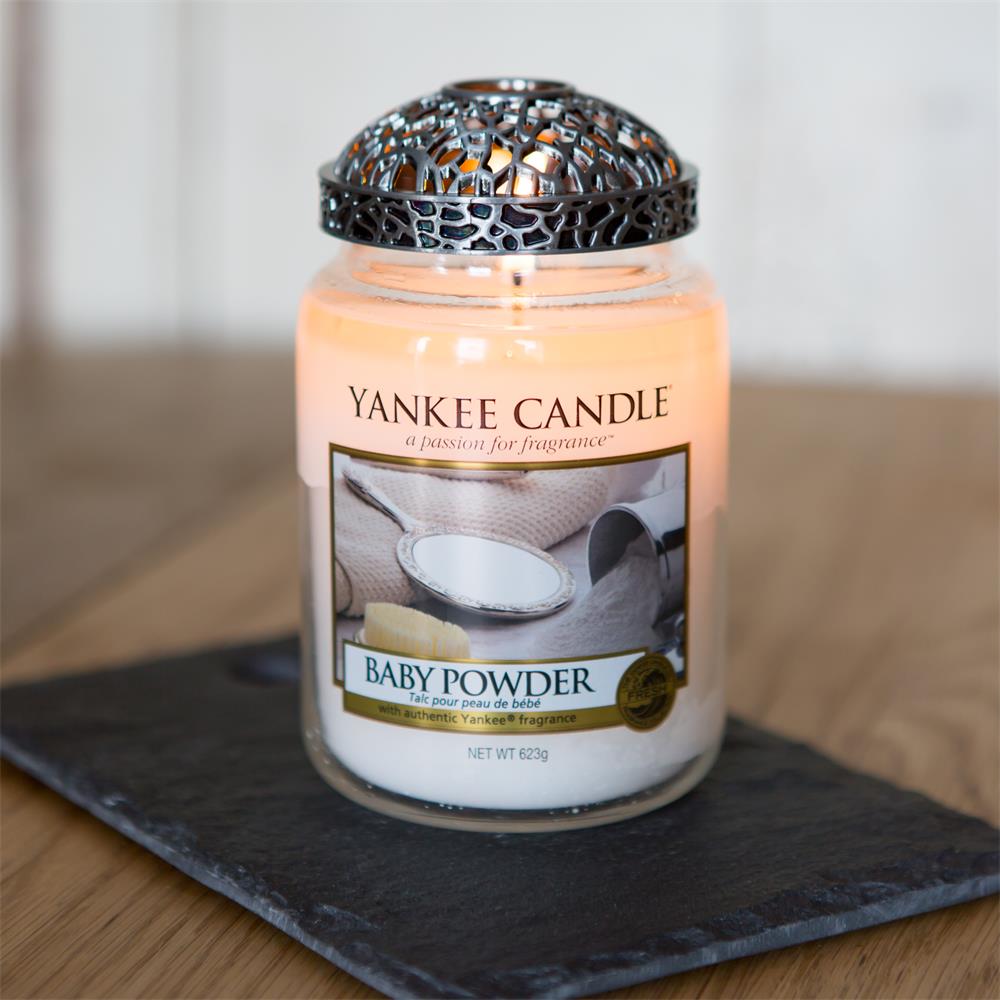 Yankee Candle Baby Powder Small Jar McGorisks Pharmacy and Beauty
