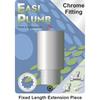 Easiplumb 1/2" M x F 40mm  CP Rad Extension Piece
