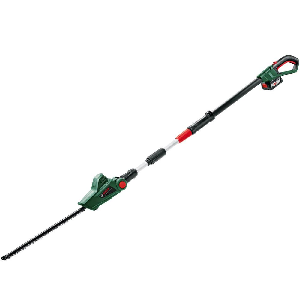 Bosch Universal Hedge Pole 18V Cordless Telescopic Pole Hedge Trimmer 430mm (1x2.5Ah) Toolfix