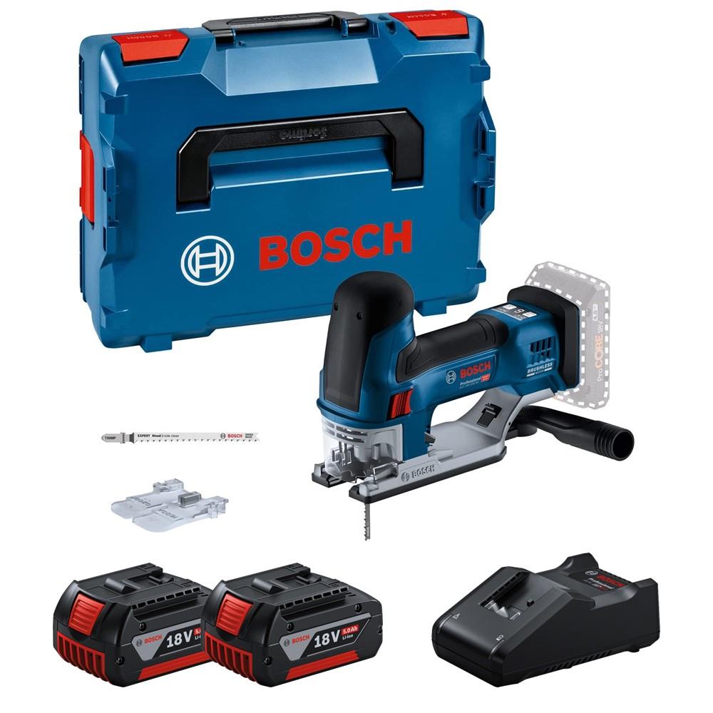 Bosch GST 18V155 SC 18v Brushless Connection Ready Jigsaw in LBoxx