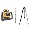 Topcon 1026027-01K RL-H5A Rotary Laser with LS-100D Digital MM Receiver, Tripod and Staff