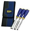 Irwin 10503426 3 Piece Steel Bevel Edge Chisel Set, 13, 19 & 25 mm 