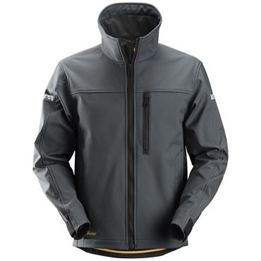 Snickers 1200 5804 Allroundwork Softshell Jacket - Steel Grey/Black