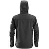 Snickers 1229 0404 Allroundwork Softshell Hooded Jacket - Black/Black