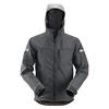 Snickers 1229 5804 Allroundwork Softshell Hooded Jacket - Steel Grey/Black