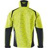 Mascot 19202-291-17010 Softshell Jacket With Reflectors - Yellow/Dark Navy