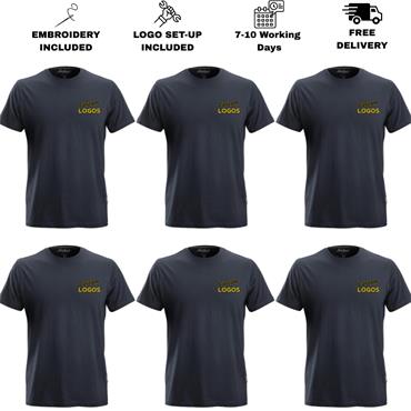 Snickers x6 T-Shirt Logo Bundle