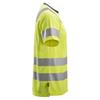 Snickers 2530 Yellow AllroundWork High-Vis T-Shirt Class 2 