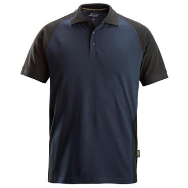 Snickers 2750 Two-Coloured Polo Shirt Navy/Black