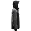 Snickers 2842 Two-Coloured Half-Zip Hoodie - Black/Steel Grey