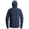 Snickers 2894 Logo Hoodie - Dark Navy Melange
