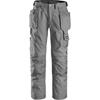 Snickers 3214 1818 Canvas+ Craftsmen Holster Pocket Trousers - Grey 
