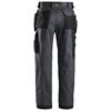 Snickers 3214 5804 Canvas+ Craftsmen Holster Pocket Trousers - Steel Grey