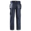 Snickers 3214 9595 Canvas+ Craftsmen Holster Pocket Trousers - Navy