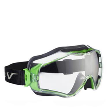 Univet 6X3 Clear Anti-Scratch, Anti-Fog Goggles