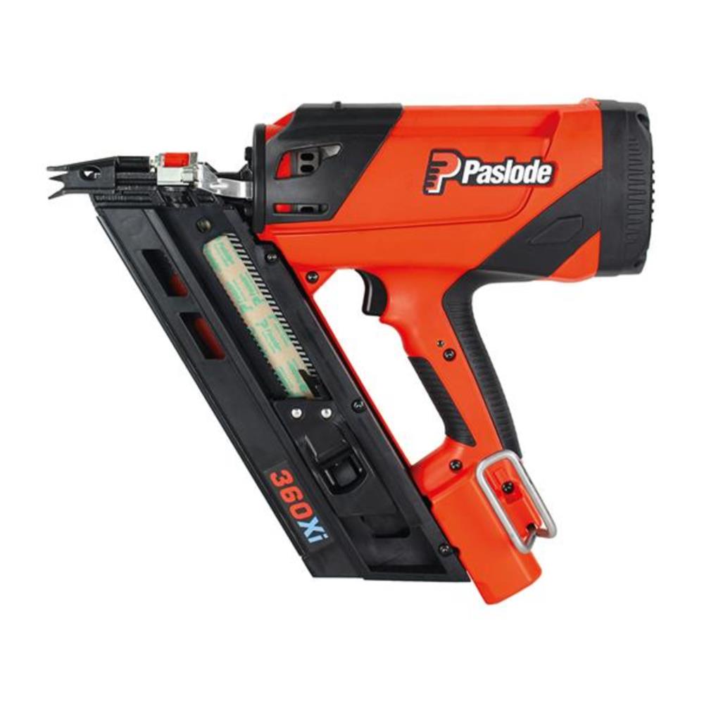 Paslode 360Xi 019700 Lithium Gas 90mm First Fix Nail Gun (1x2.1Ah