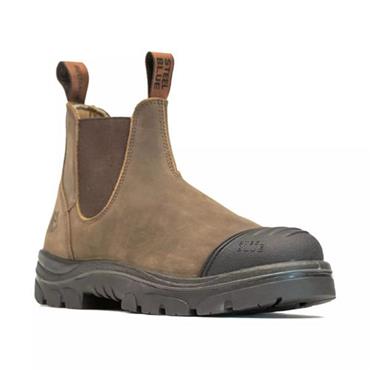 Steel Blue Hobart Safety Boots S3 - Rustic Brown