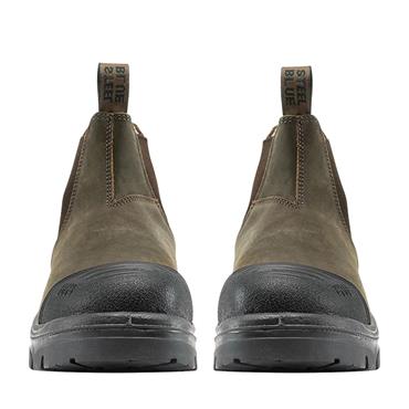 Steel Blue Hobart Safety Boots S3 - Rustic Brown