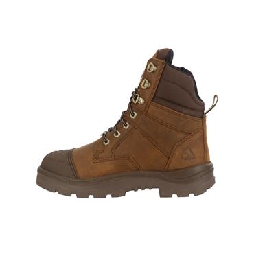 Steel Blue Southern Cross S7 Zip Scuff Waterproof - Brown
